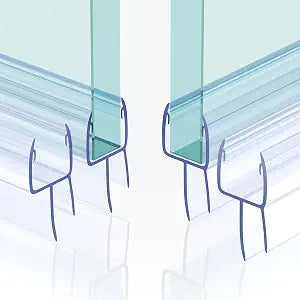 3/8" Shower Door Bottom Seal Strip 4-Pack Shower Door Sweep Strip