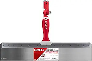 LEVEL5 18" Offset Knife, 0.6mm STIFF Stainless Steel Blade | Soft-Grip Handle | 5-390