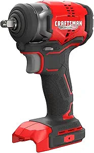 CRAFTSMAN V20 RP Cordless Impact Wrench, 3/8 inch Drive, Bare Tool Only (CMCF911B)