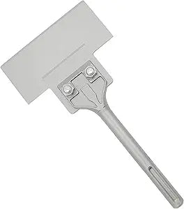 SDS Max Floor Scraper 6 in. x 12 in. Wide Tile Flooring Adhesives Remover, Thinset Removal Tool Chisel Bit for Rotary Hammer Drill