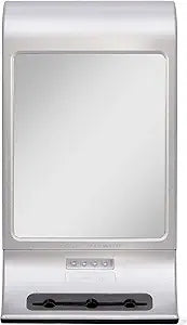 Zadro ZW20TS Z'fogless Water Mirror with Touch LED Light Panel Stainless Steel Like Finish