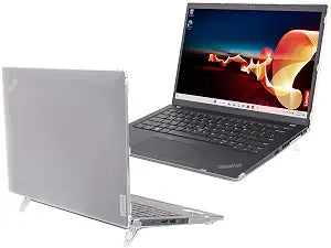 mCover Hard Case ONLY Compatible for 2023-2024 14" Lenovo ThinkPad T14s Slim Gen 3 / Gen 4 Windows PC (with 180 Hinge, NOT Fitting Any Other Lenovo Models) - Clear