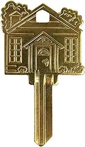 Lucky Line Brass House Key SC1 (B405S)