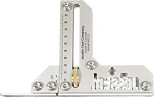 JessEm 07315 14 Gauge Stainless Steel Tool Setting Gauge - Metric - Large