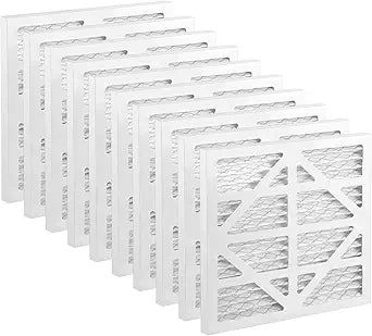 10 Pack MERV 13 Replacement Set Filter Compatible with AlorAir PureAiro HEPA Pro Air Scrubber and PureAiro HEPA Max Air Scrubber 770, 870, 970, filter Size 14.3x13.6x0.79
