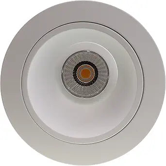 Nora Lighting NIO-4RD27XMPW/10 NIO-4RD27X/10 Iolite 4" LED Reflector Recessed Trim - 2700K - 1000 Lumens - Deep Reflector