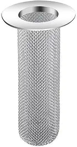 304 Stainless Steel Bathroom Sink Strainer Efficiently Filters Hair and Debris, Pipe Blockages, Multifunctional Design for Bathrooms, Restrooms