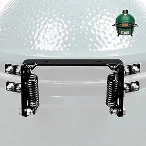 Vankey Replacement Hinge Assembly for Minimax Green Egg  Compact Powder Coated Steel Hinge with 304 Stainless Steel Spring, Heavy-Duty Hinges Hardware Kit for Portable Egg Grills (Minimax)