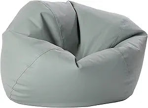 FDP 30" Vinyl Bean Bag Chair, Furniture for Kids and Teens, Perfect for Reading, Playing Video Games or Relaxing - Aloe