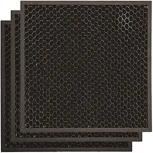 B-Air Air Scrubber Odor Removing Active Carbon Filters for Air Purifiers Negative Air Machine, Water Damage Restoration Equipment, Mold Remediation, Construction Debris (3-Pack) (B-AIR-AS-ACF)