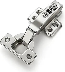 HOME EDIT 10 Pairs 20 Pack European Full Overlay Soft Close Cabinet Hinges Concealed Kitchen Cabinet Hinges Heavy-Duty Frameless Adjustable for Cupboard Hardware