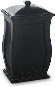 Mayne Mansfield Storage and Waste Bin  Weather-Resistant and Durable Outdoor Storage Solution for Patio, Porch, or Entryway - Perfect for Deliveries, Cushions, Toys, and Yard Accessories