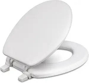 Centoco Toilet Seat Round Soft Cushioned Vinyl HPS20-001 White