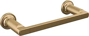 Delta Hand Towel Holder | 8 Inch Champagne Bronze Towel Bar for Bathroom, Kitchen | Tetra Accessories