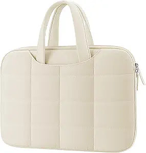 FINPAC Laptop Sleeve Case for MacBook Neo 13 Inch MacBook Air 13.6 Beige