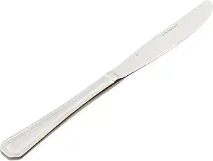 Winco 9 3/4" Victoria Stainless Steel Dinner Knifes (Set of 12)