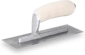 MARSHALLTOWN Mini Trowel, 8 x 3 Inch High Carbon Steel Blade, Wooden Handle, Made in the USA