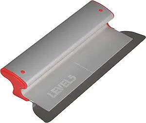 LEVEL5 14-Inch Skimming Blade | Precision 0.3mm German stainless steel blade insert (replaceable), ergonomic aluminum blade profile | 4-914