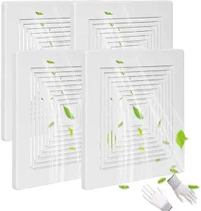 4 Pack 9" BP90 Bathroom Exhaust Fan Cover