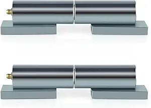 Skelang 7" Gate Hinges, Heavy Duty Barrel Gate Hardware, Weld-on Mount for Swing Gate, Trailer Lift Gate, Tube Gate, Total Load Capacity 4400 Lbs, 2 Sets