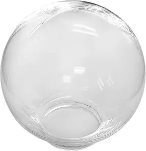 Beam Lighting 6-inch Clear Acrylic Replacement Globe - Cover for Ceiling, Wall Fixtures, Lamp Posts, or Streetlights