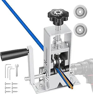 Wire Stripper Machine, Manual Scrapping Copper Cable Stripping Machine, Drill Powered/Hand Crank Dual-drive Wire Stripper Tool for Scrap Copper Recycling & DIY Automotive Cables and Electrical Work