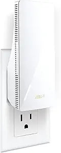 ASUS RP-BE58 BE3600 Dual Band WiFi 7 (802.11be) Range Extender, AiMesh Extender for Seamless mesh WiFi; Works with Any WiFi Router