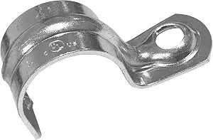 SIGMA ENGINEERED SOLUTIONS ProConnex 1901 EMT One-Hole Strap, 1/2-Inch, 100-Pack (Gray)