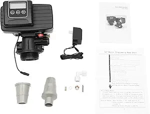 5600SXT Water Softener Valve, Digital Control Water Valve-Softener, 110V Whole House 2T/H Flow Rate 2kg easy Pick Up Automatically Operate w/Distributor for Water Purification Equipment