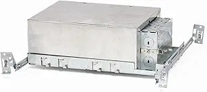 Nora Lighting NHIOICD-48LE4 New Construction Housing for 4" Trim Size - IC Rated, Aluminum