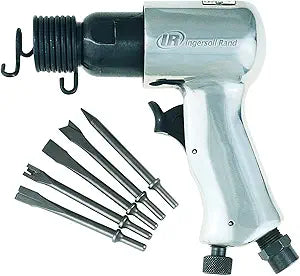 Ingersoll Rand Ingersoll-Rand 115 Standard Duty 5,000 Blows-Per-Minute Pneumatic Hammer, 115K - Tool plus 5 Piece Chisel Set
