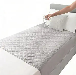 Nora's Nursery Mattress Protector Queen Size Bed with Tuckable Wings  Reusable Bed Pads Washable Waterproof  Queen & Full Bed mattress Protector for Kids & Adults  Non-Slip Grip & 100% Cotton Layer