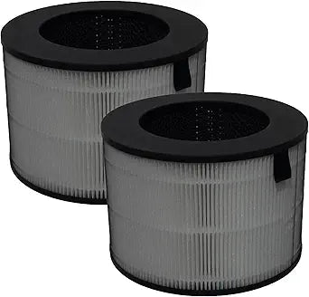 U9CV2B Filter for LG PuriCare AeroTower U9C Series U9CV2B U9CS1C U9CV1C | 2-Pack 3-in-1 Ture HEPA Γ Capable of Capturing Pet Dander, Ideal for Home & Office
