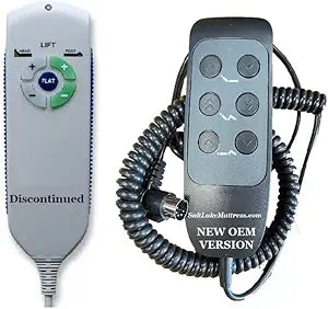 Replacement Remote for Tempurpedic TES B3111-220 New 2019 Black Version - See Pics
