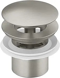 Brushed Nickel Drain Assembly