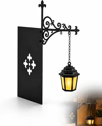 Library Lantern Mini Bookshelf Lamps, Decorative Bookshelf Lighting,1 Pack