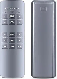 RF258C 77391 Replacement Remote Control Compatible with Serta Motion Perfect II and III Adjustable Bed