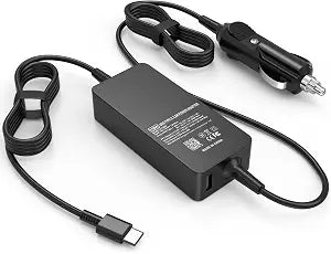 100W USB C Laptop Car Charger Compatible with Dell
