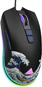 COSTOM Womier USB Wired Gaming Mouse for PC Computer Windows Mac Laptop