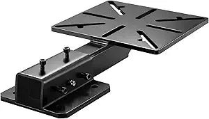 Mount Vise and Grinder, Heavy Duty Carbon Steel Bench Mount for Vise, Bench Grinder & Metalworking Tools, Fits Table, Wall & Trailer Hitch for Portable WorkshopTable Mount