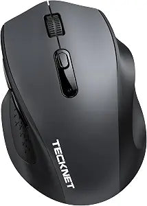 TECKNET Wireless Mouse for Laptop, Dual-Mode Bluetooth Wireless Mouse