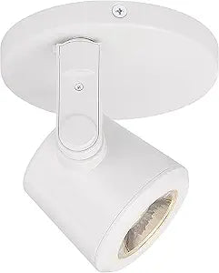 Nuvo Lighting 62/1108 12W LED Adjustable Taper-Back Monopoint Ceiling and Wall Spotlight, White