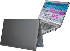mCover Case Only Compatible for 2021-2023 14-inch Dell Latitude 5420 5430 and Precision 3470 Windows Notebook PC (NOT Fitting Any Other Dell Models) - Black