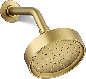 Kohler 965-AK-2MB Purist Single-function showerhead, 2.5 gpm, Vibrant Brushed Moderne Brass