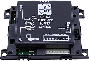Digital Fireplace Burner Control Module 0.584.302 Proflame 1 Series with 9-Pin Connector Electronic Ignition Module IPI DFC Controller preset Flame Failure Response Time