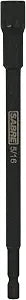 5/16 Inch Impact Magnetic Nut Driver  6 Inch Length, 1/4 Inch Hex Shank, Magnetic Socket Tip (5/16 SAE)