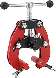 FTVOGUE Pipe Alignment Clamp, 1 to 2.5 inch Steel Pipe Welding Tool with Lever for to Fitting Flange Tee Installations