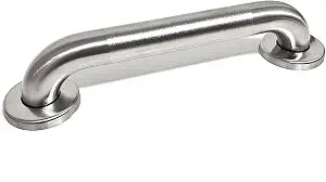 304 Stainless Steel Handrail, 24 Inch Home Care Bath Handrail, Safe Load Capacity 500lb, Grab Bar Suitable for Bathrooms, Stairs, Corridors24 Inch