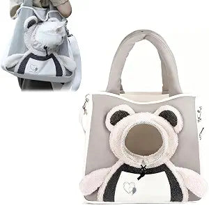 Pet Carrier Sling for Small Dogs and Cats, Adjustable & Breathable Mesh Shoulder Bag, Lightweight Escape-Proof Design with Safety Leash Clip for Travel, Hiking, Outdoor Use