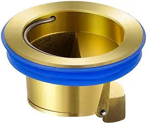 LIANXUE Floor Drain Backflow Preventer Brass Drain Valves Sewer Core for Pipes Tube in Toilet Bathroom Floor Easy to Install